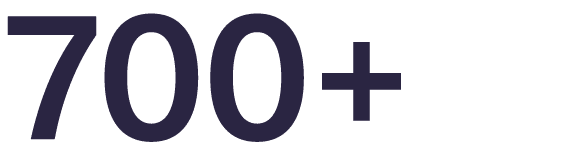 700+