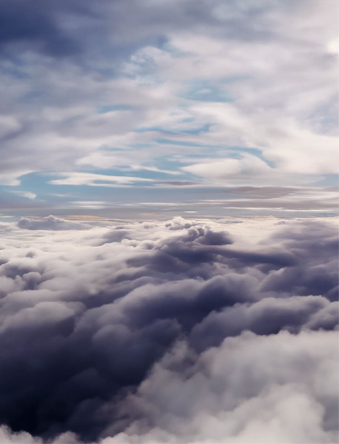 Private Plane flying on sunset