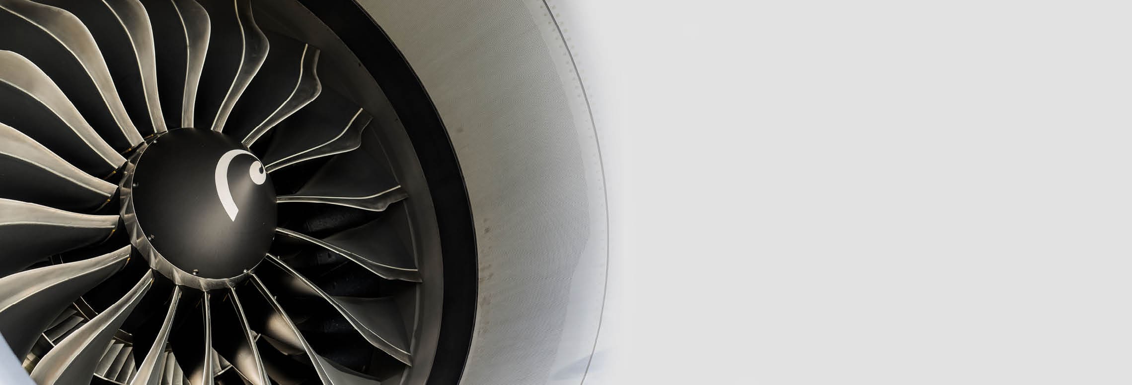 Motor Fan of the Jet Engine